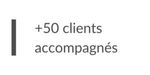 50 clients accompagnés